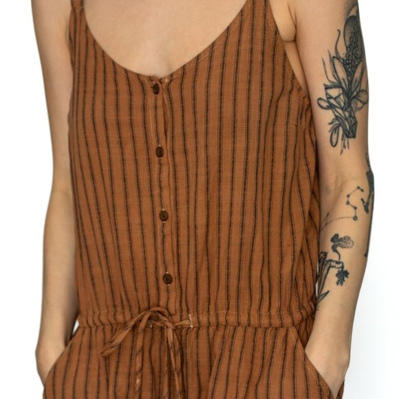 Old Navy • Small • Romper • Copper Brown - Picture 4 of 7